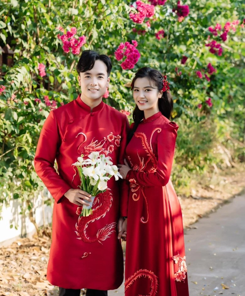 Anh đào vtv tung ảnh cưới khoe nhan sắc rạng rỡ chú rể nhìn vợ say đắm nhưng bị góp ý về vẻ ngoài - 6