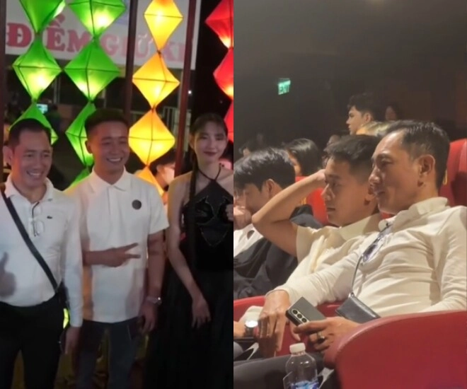 Ba mẹ thùy tiên tay bắt mặt mừng với quang linh vlogs tại sự kiện đàng trai liên tục khen nàng hậu - 6