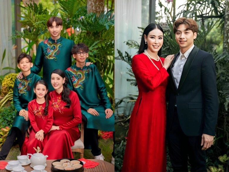bánh đúc có xương của vbiz diva mỹ linh khoe con riêng lai đức của chồng 3 nàng hậu là mẹ kế dịu dàng - 7