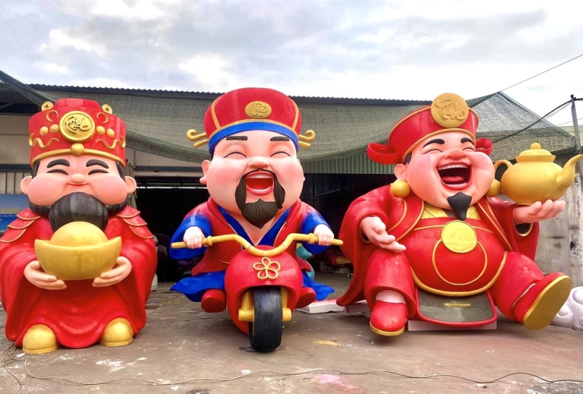 Bất ngờ với những hình ảnh dễ thương của linh vật rắn phục vụ tết nguyên đán 2025 - 24