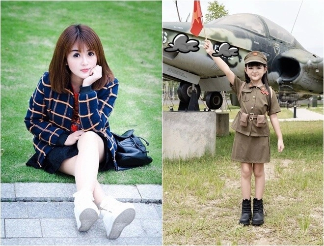 Bé gái hà nội hóa thân thành nữ quân nhân dịp đại lễ a80 được khen xinh hệt cô giáo búp bê đình đám mxh - 6