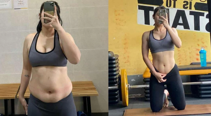 Bị hàng xóm đồn mang bầu cô gái 72 kg quyết tâm giảm 20 kg - 1