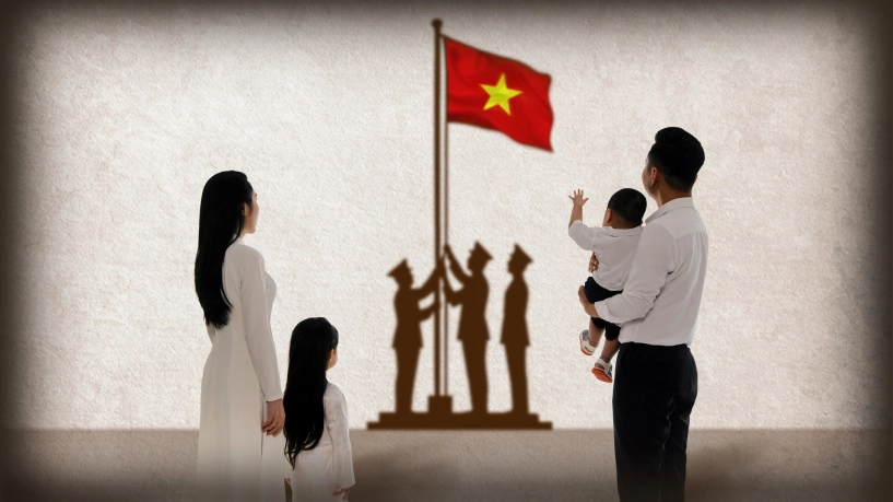 Bộ ảnh hòa bình đẹp vô cùng của gia đình nam mc có tên đặc biệt nhất vtv - 3