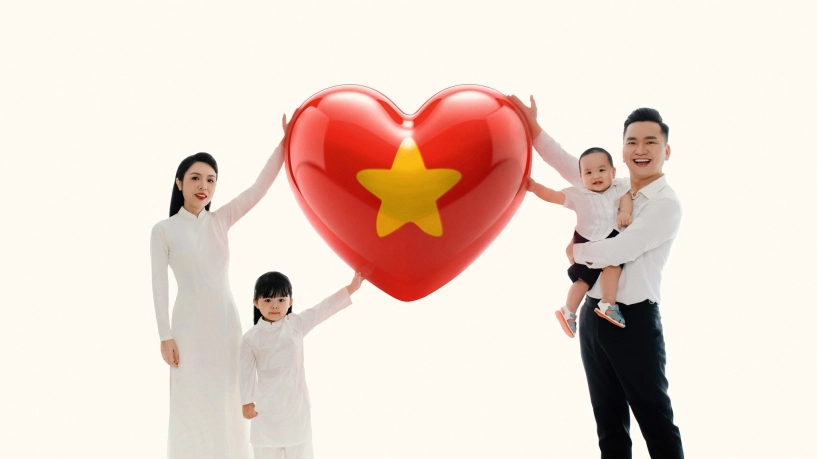 Bộ ảnh hòa bình đẹp vô cùng của gia đình nam mc có tên đặc biệt nhất vtv - 6