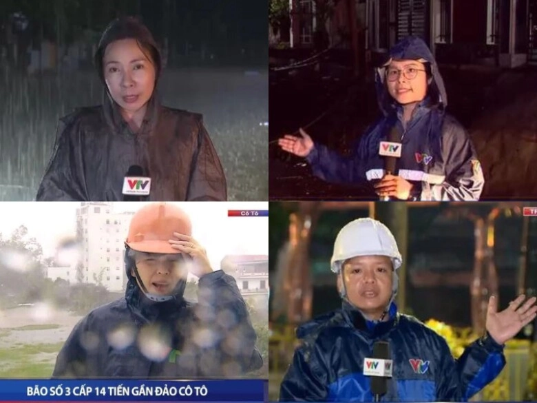 Btv thư hiền mắt đỏ hoe khi đưa tin bão lũ btv tuấn dương nén khóc nói về mất mát của đồng bào - 2