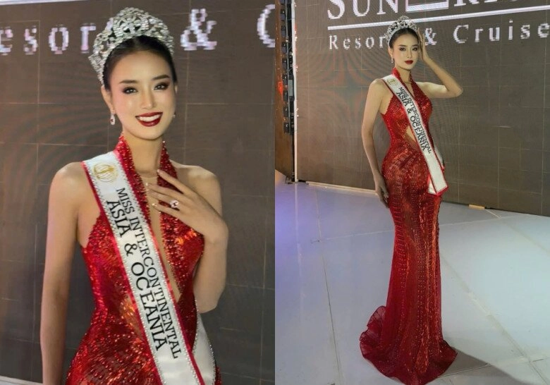 Bùi khánh linh đăng quang á hậu miss intercontinental 2024 cú hat-trick có chiến thuật chiến thắng nhờ học hỏi hoa hậu thanh thủy - 2