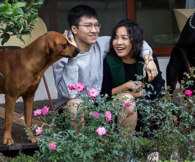 Cả nhà diva mỹ linh chứng kiến con trai nhận bằng bác sĩ ở úc con gái riêng của anh quân xuất hiện - 9