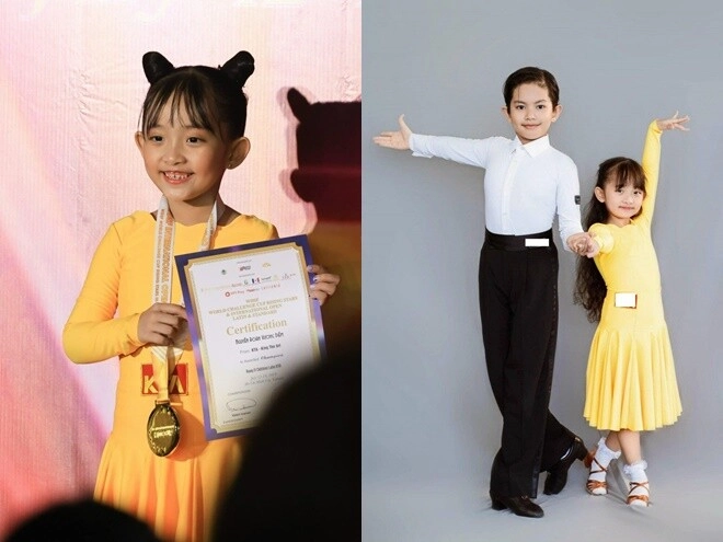 Các con sao việt đoạt giải thưởng trong năm qua ái nữ nhà bình minh xinh học giỏi quý tử khánh thi nhận toàn vàng - 5