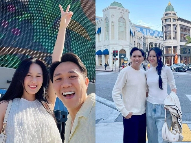Cặp đôi sao việt đi tuần trăng mật trong năm qua midu - minh đạt dính nhau không rời khánh vân ủng hộ tuyển việt nam - 10
