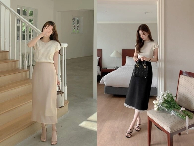 Chẳng biết mặc gì đi làm đầu thu chị em cứ áp dụng 4 outfit quốc dân đồng nghiệp nhìn cũng ghen tỵ - 8