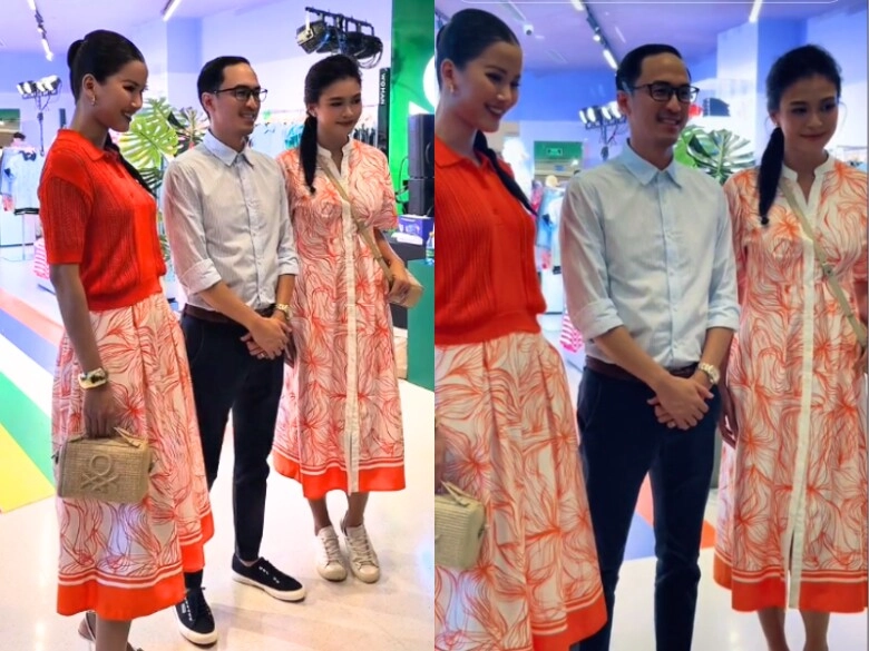 Chồng tăng thanh hà giữ khoảng cách khi xuất hiện cùng dàn người đẹp bao năm chỉ chung thủy một cái nắm tay với vợ - 1