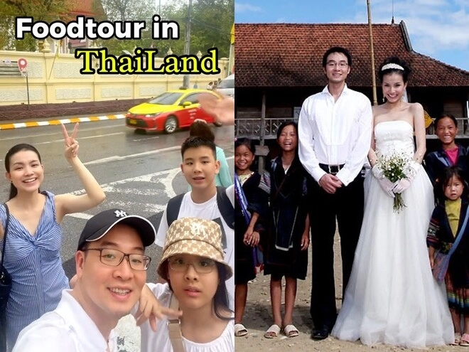 Chồng tiến sĩ của hoa hậu thùy lâm thích vợ mặc đồ xuyên thấu nàng hậu u40 được khen trẻ như thời đi học - 8