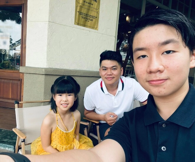 Chồng trẻ lê phương gọi quý tử của vợ là tình yêu tử tế đối xử công bằng không tị nạnh con chung con riêng - 1