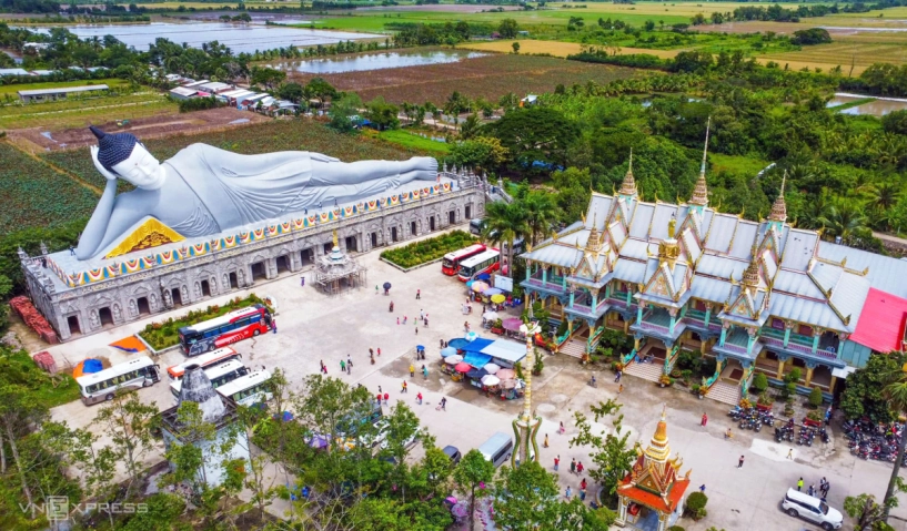 Chùa có tượng phật nằm lớn nhất việt nam - 1