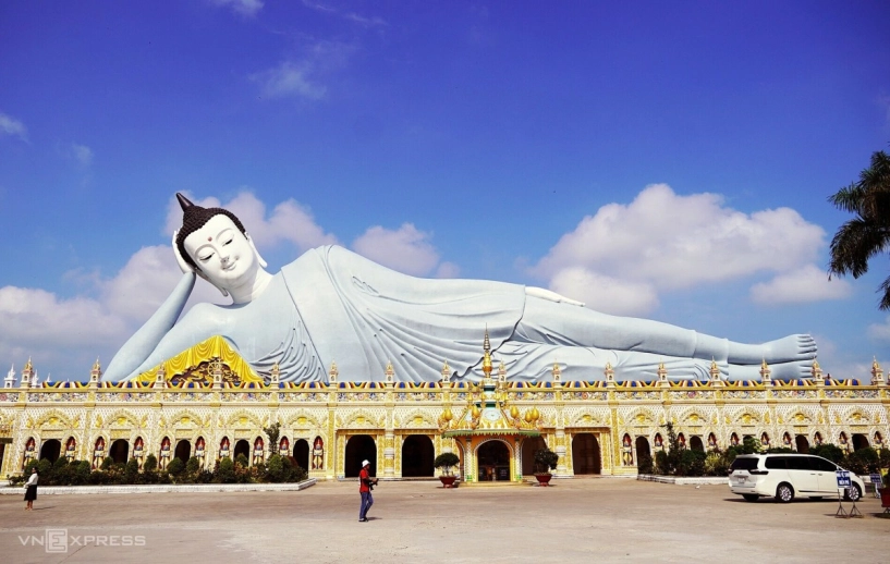 Chùa có tượng phật nằm lớn nhất việt nam - 2
