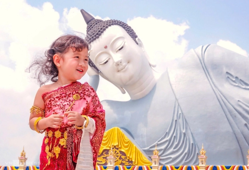 Chùa có tượng phật nằm lớn nhất việt nam - 4