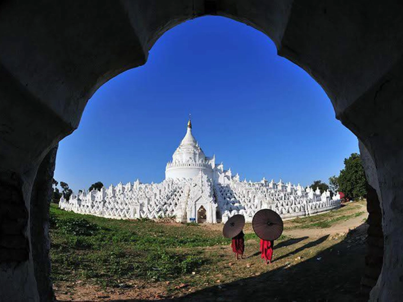 Chùa nổi tiếng ở myanmar bị phá hủy sau động đất - 3