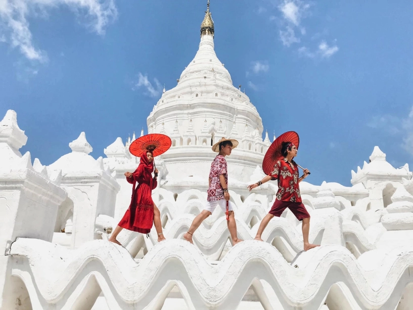Chùa nổi tiếng ở myanmar bị phá hủy sau động đất - 5