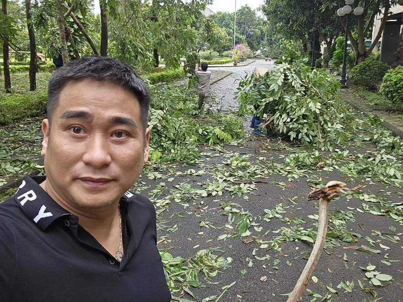 Chưa vơi nỗi đau bão yagi tàn phá sao việt xót lòng vì sập cầu ở phú thọ xuân bắc nghe tin mắt đỏ hoe - 13