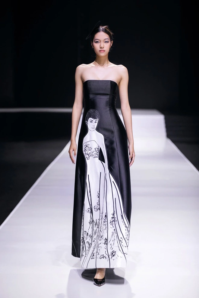 Cô gái 2k5 cao 1m84 với visual đậm nét á đông như hoa hậu được dự đoán chiến thắng vietnams next top model 2025 - 4
