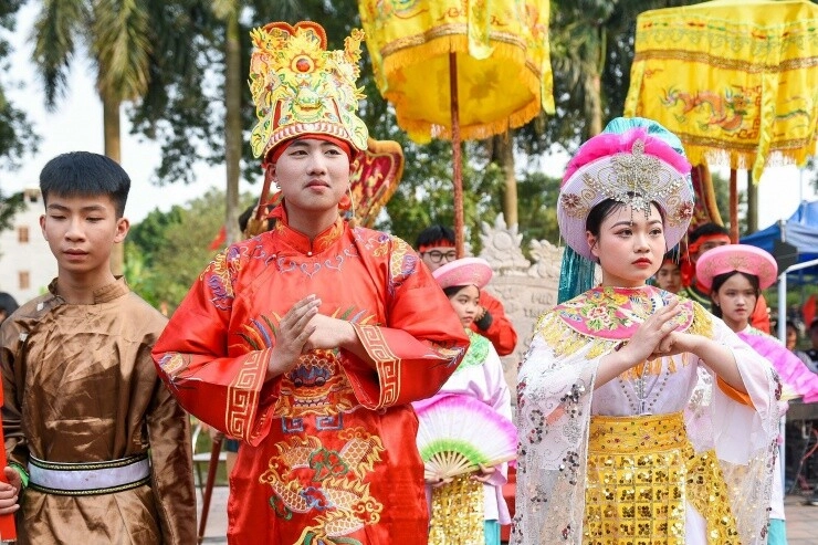 Có lễ hội kén rể độc đáo ở hà nội liên quan đến mỹ nhân một lòng theo hai bà trưng xông pha trận mạc - 5