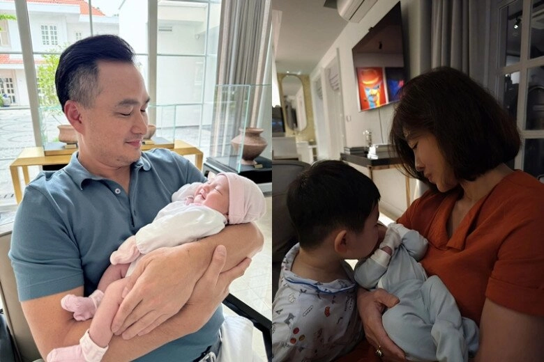 Con gái chi bảo chuẩn tiểu thư hào môn 2 tháng tuổi đã có bộ sưu tập đồ hiệu đắt đỏ mặc đồ đôi với mẹ - 5