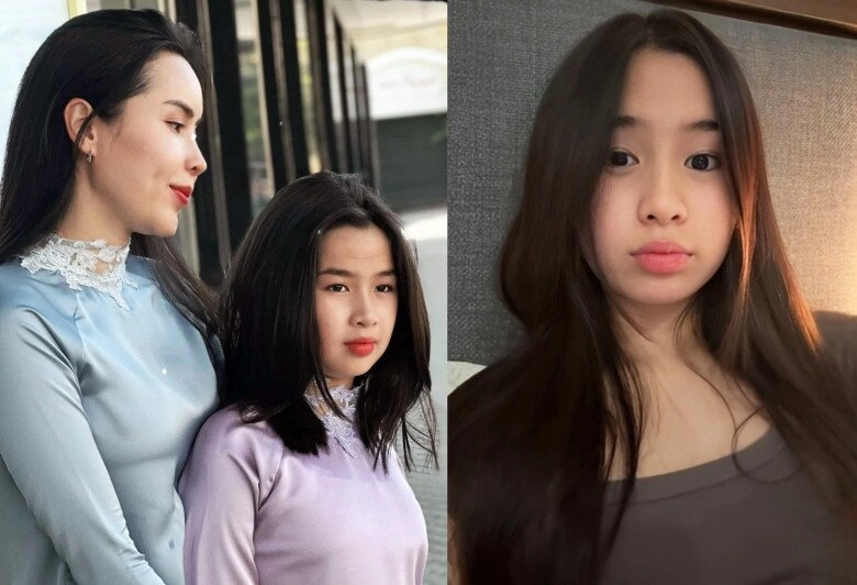 Con gái hồ hoài anh trổ dáng thiếu nữ trông lạ mắt ngoại hình như sinh đôi với ái nữ lưu thiên hương - 6