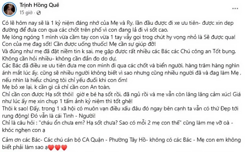 Con gái lả đi vì sốt cao mẹ đơn thân vbiz khóc nghẹn khi được hỗ trợ đi xe ưu tiên giữa biển người xem diễu binh - 2