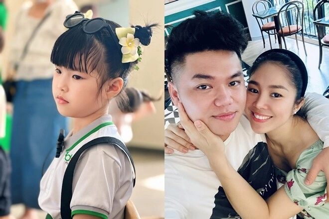 Con gái lê phương có khuôn mặt của bố 5 tuổi chân dài miên man giống mẹ - 4