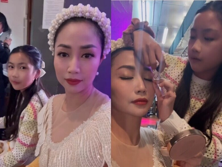 Con gái ốc thanh vân lớn phổng phao trong ngày tốt nghiệp ở úc ái nữ 11 tuổi sở hữu nhan sắc đẹp như lai tây - 9