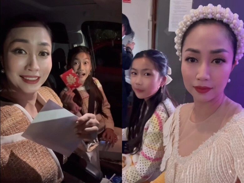 Con gái ốc thanh vân ngày càng hiểu chuyện sang úc học vẫn phụ mẹ đi diễn gom ve chai để tiết kiệm tiền - 1
