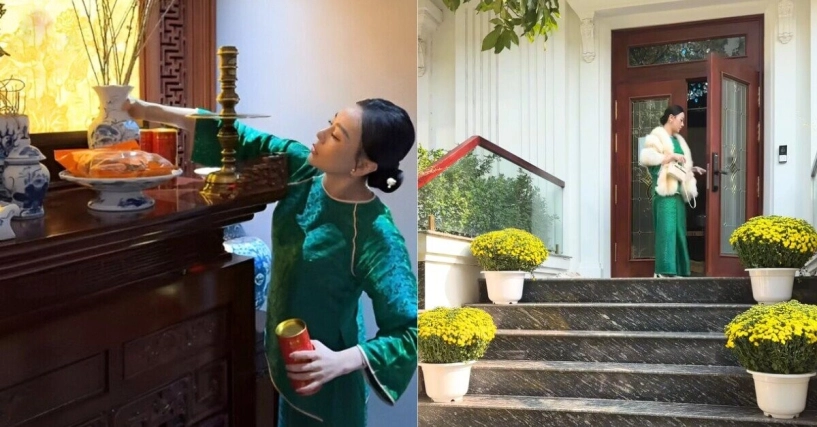 Con gái phương oanh có nết háu ăn được mẹ trêu y hệt bố shark bình riêng con trai lộ rõ đôi tai phú quý - 13
