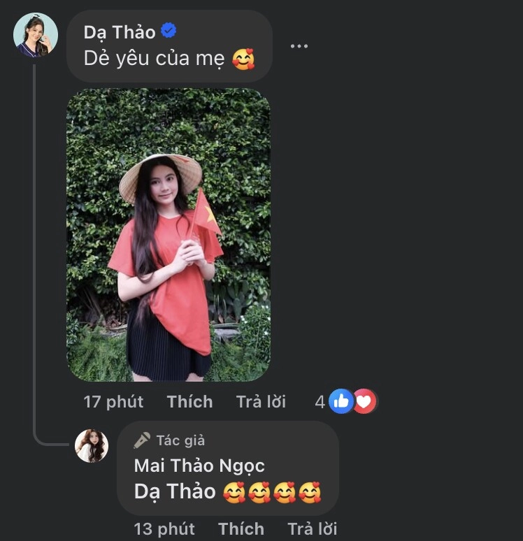 Con gái quyền linh mặc áo dài đón lễ 29 dáng đẹp chuẩn hoa hậu tương lai mẹ cũng vào khen - 5