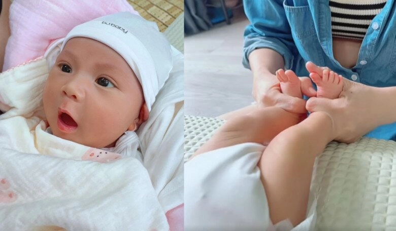 Con hồ bích trâm chưa đầy 1 tháng tuổi phải tập vật lý trị liệu mẹ bị nói vì ngồi livestream quá nhiều khi mang thai - 2