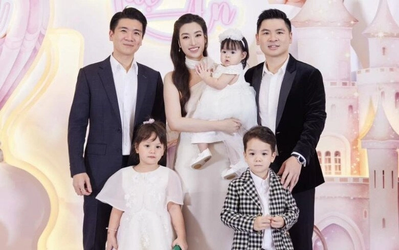 Con sao vào sinh nhật 1 tuổi quý tử nhà cường đô la mở tiệc sang chảnh con gái đỗ mỹ linh lộ diện mạo - 11