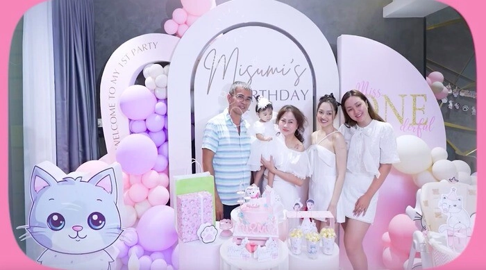 Con sao vào sinh nhật 1 tuổi quý tử nhà cường đô la mở tiệc sang chảnh con gái đỗ mỹ linh lộ diện mạo - 12