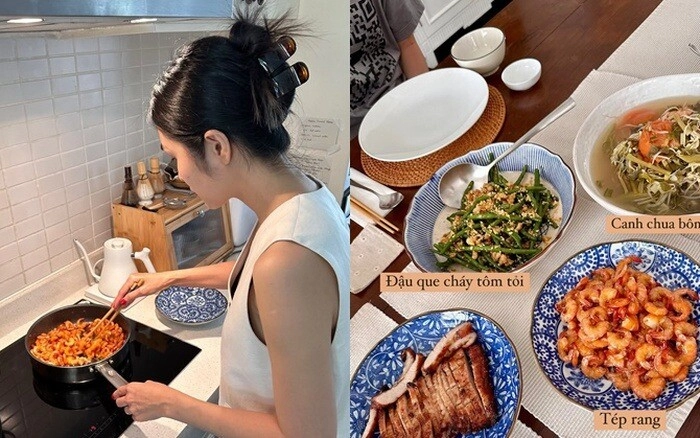 Con sao việt đi học ngày cuối năm ái nữ lai ấn của võ hạ trâm điệu đà con gái cường đô la đưa em trai theo - 10