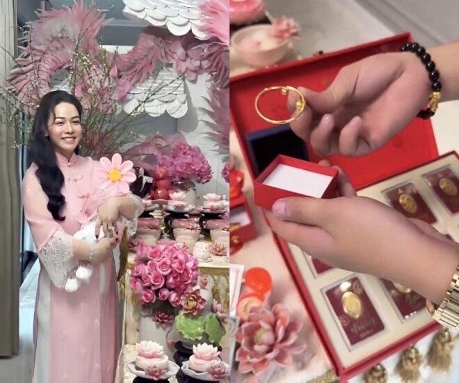 Con sao việt vừa ra đời đã có vàng ái nữ nhà nhật kim anh nhận quà trăm triệu con trai đàm vĩnh hưng đi lùi về đích - 1
