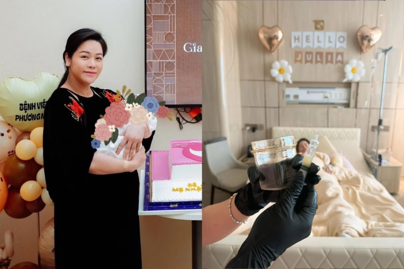 Con trai nhật kim anh đi từ cần thơ lên tp hcm thăm mẹ nhìn thấy em gái liền hôn nhẹ trông cực yêu - 7