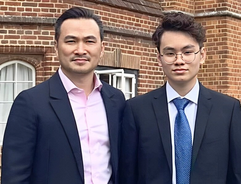 Con trai riêng của chi bảo đỗ thạc sĩ trường top đầu thế giới tại anh ngoại hình điển trai hưởng trọn từ bố - 5