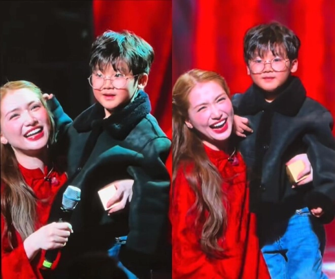 Cùng làm mẹ đơn thân ngọc lan nói nể hòa minzy trong việc dạy con bé bo xuất hiện vài phút nhưng gây sốt mxh - 1