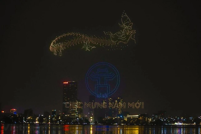 Cuối tuần này hà nội sẽ có màn trình diễn 2025 drone chào năm mới xem ở đâu - 2