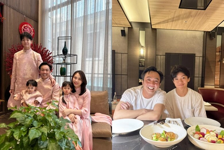 Cường đô la cầm tay dạy 2 con trai chơi môn thể thao quý tộc tự nhận bản thân thèm chiều cao của cậu cả subeo - 11