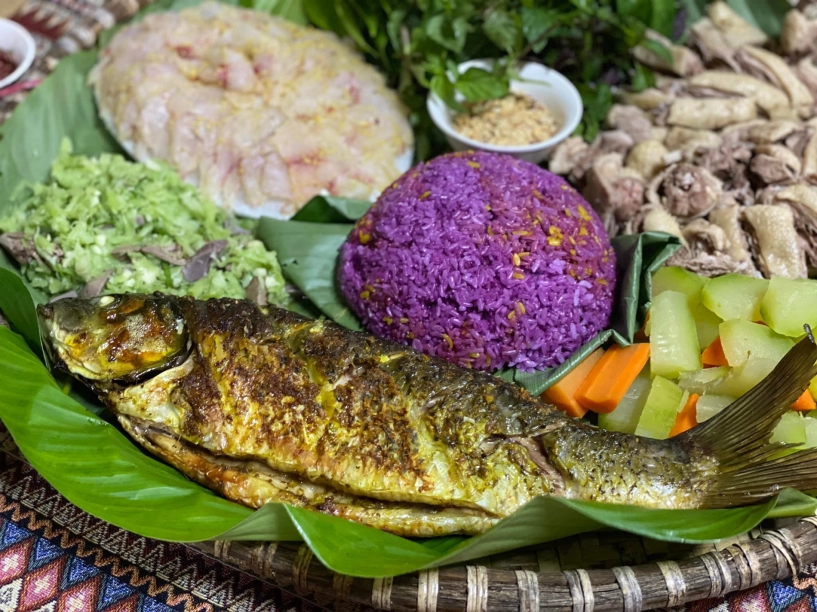 Đặc sản cá bỗng tuyên quang thịt chắc dai ngon 1 con chế biến được cả mâm cỗ - 3