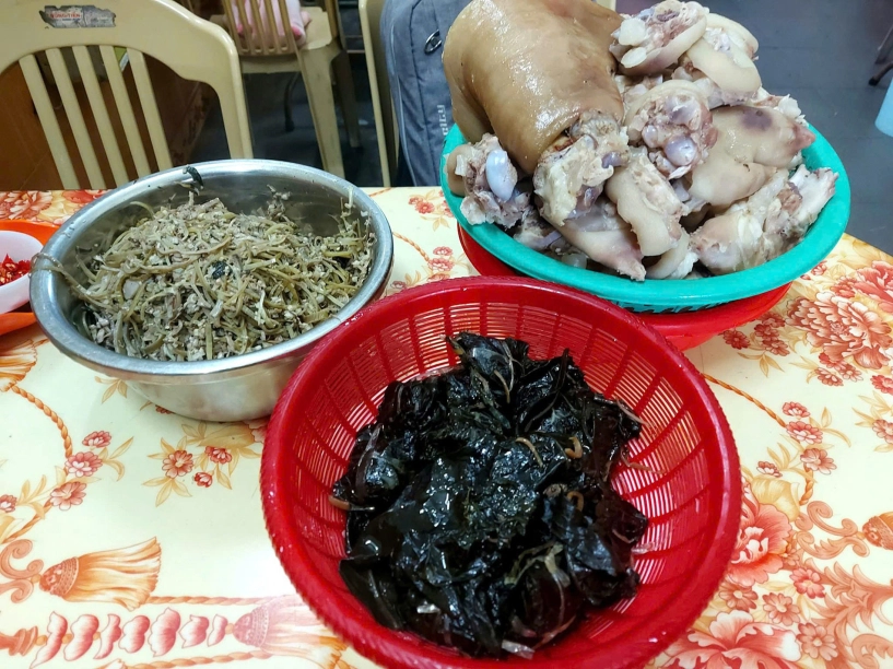 Đặc sản cây nhà lá vườn ở thái bình có nước dùng màu đục khách ăn liền 2 bát - 2
