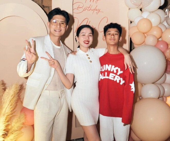 Đám cưới sao việt được chờ mong phương oanh - shark bình đưa 2 con vào lễ đường lê giang có thêm rể quý - 8