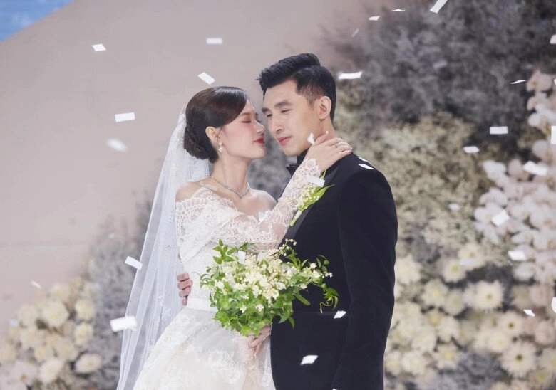 Đám cưới sao việt hot nhất năm qua hoa hậu khánh vân lấy chồng hơn 17 tuổi midu về làm dâu hào môn - 5