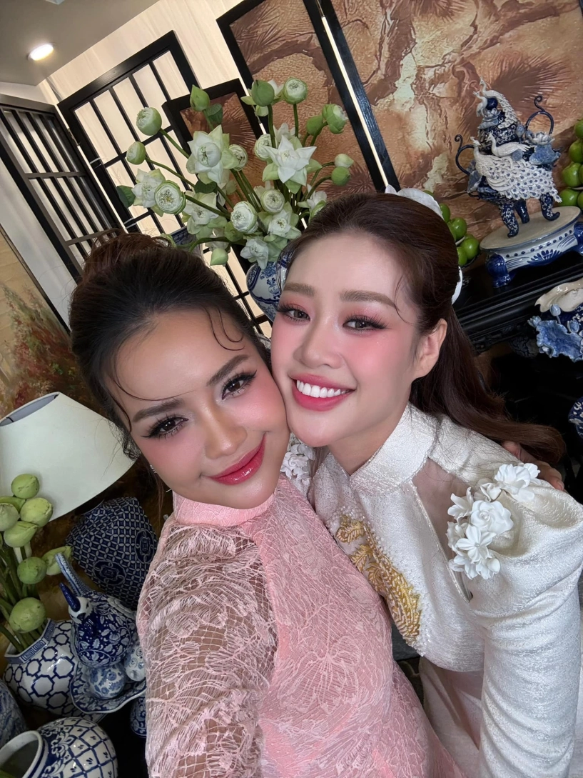 Đám hỏi của hoa hậu khánh vân với chồng hơn 17 tuổi cô dâu bật khóc rơi nước mắt vì được gọi tiếng chồng ơi - 3