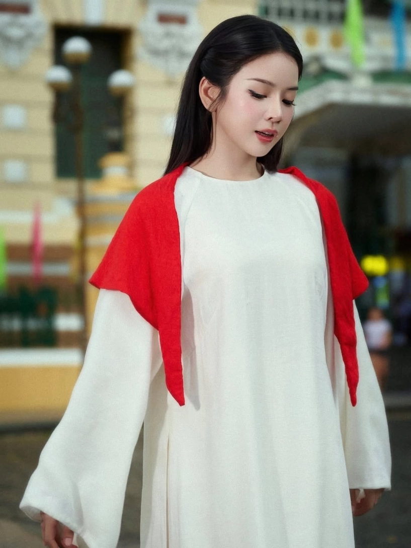 Dàn chị đẹp dịu dàng trong tà áo dài mừng đại lễ 29 - 9