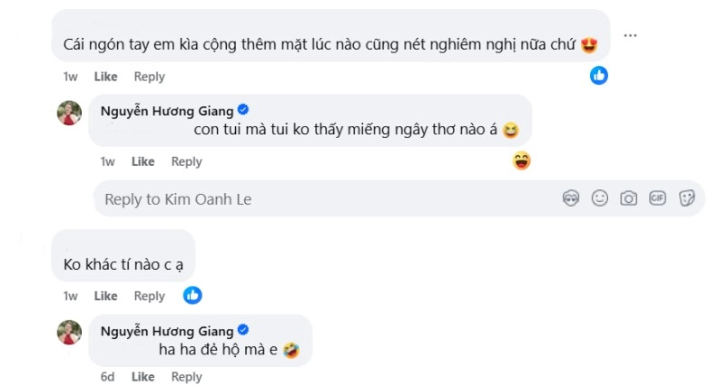 Diễn viên hương giang tự nhận đẻ hộ khi con trai giống hệt ông xã giấu mặt 7 tháng tuổi có nét mặt nghiêm nghị - 3
